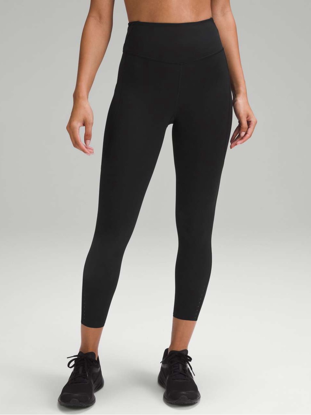 lululemon Fast and Free High-Rise Tight Legging 25" Pockets Black